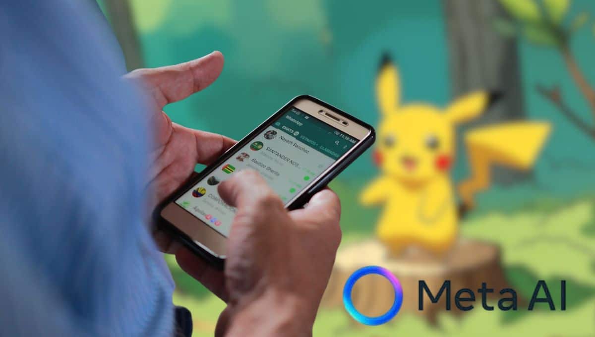 Así puedes personalizar las conversaciones de tu WhatsApp al mejor estilo Pokémon con Meta AI