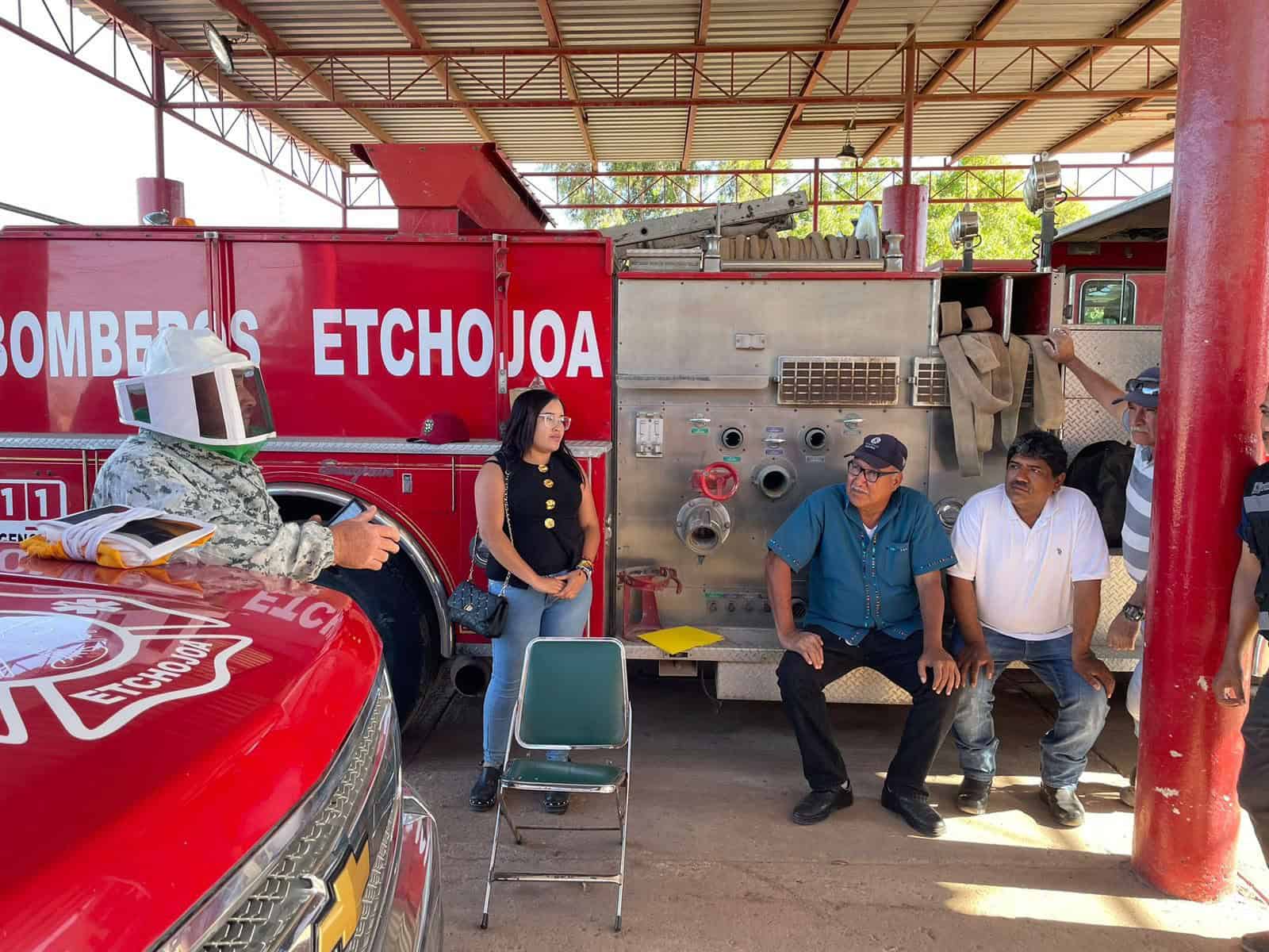 Capacitan en Etchojoa sobre control por presencia de abejas