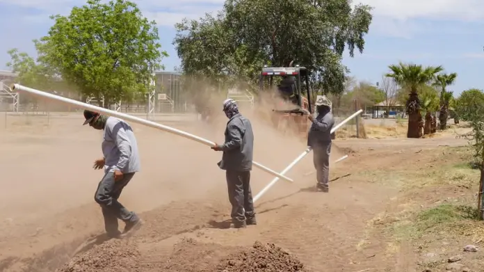 Avanza proyecto de Bosque Urbano en Navojoa Avanza proyecto de Bosque Urbano en Navojoa