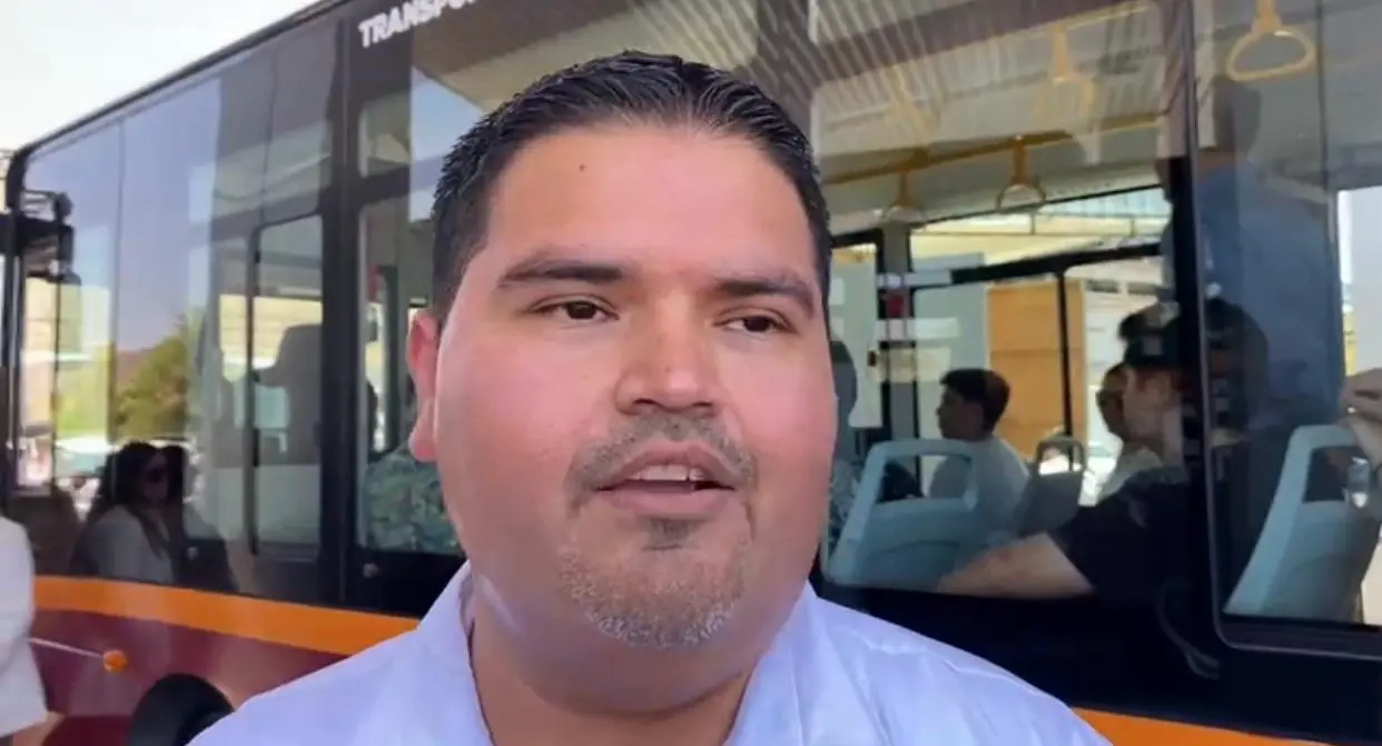 Titular del Instituto de Movilidad y Transporte para el Estado de Sonora, Carlos Sosa Castañeda
