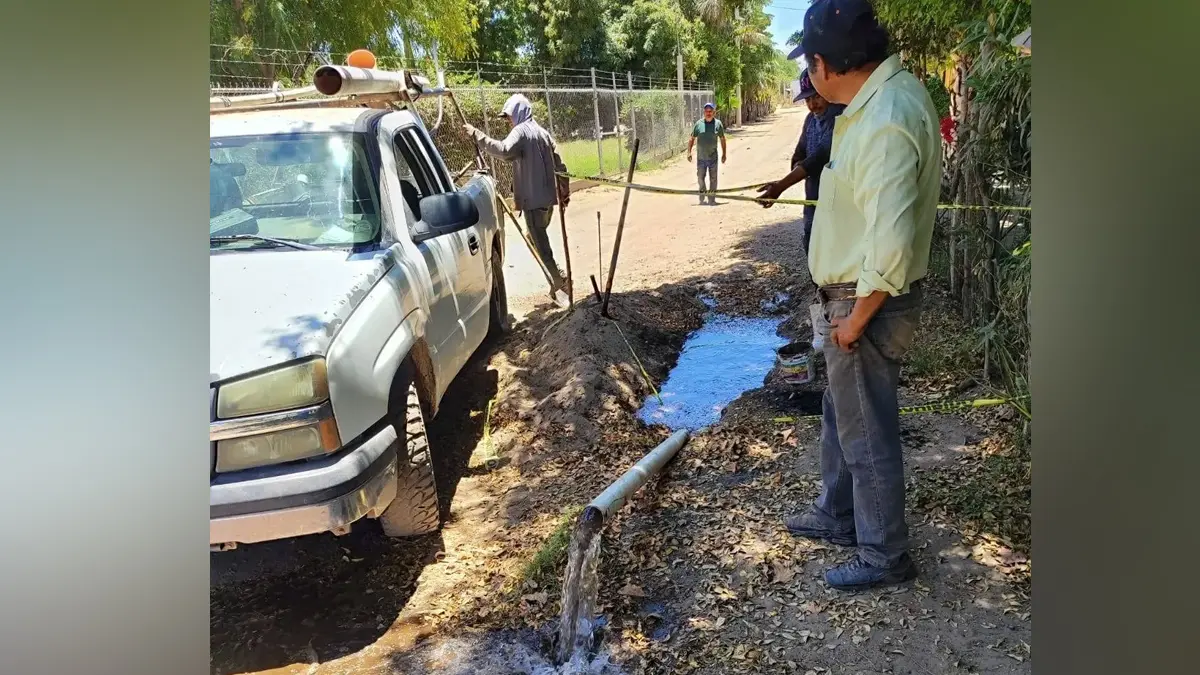Manganeso y arena impactan la red de agua potable en Etchojoa