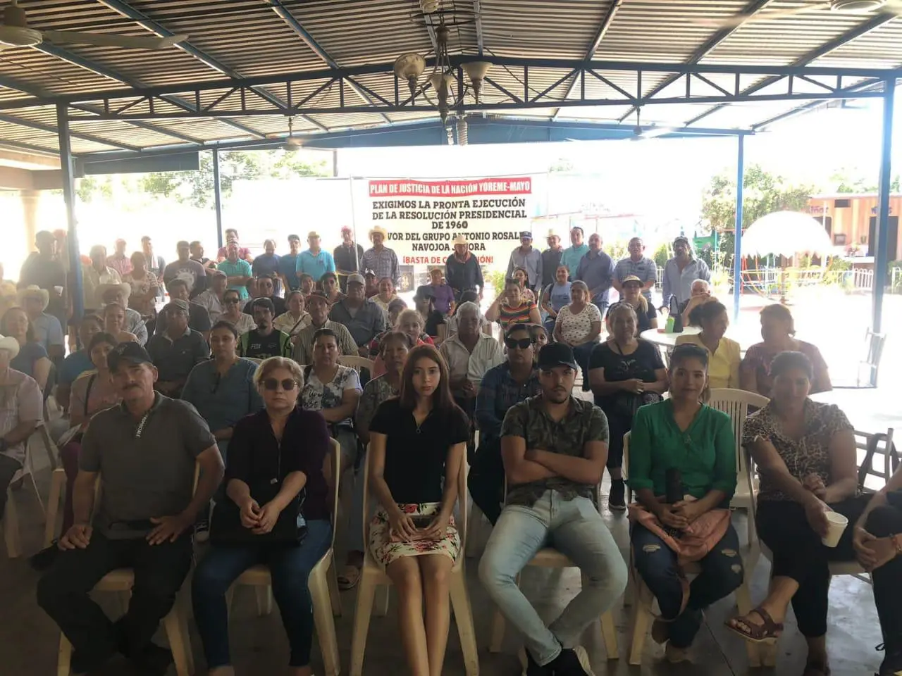 Ejidatarios buscan solución en conflicto de Capetamaya