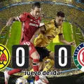 América y Toluca empatan a cero en la ida de la final del Clausura 2025