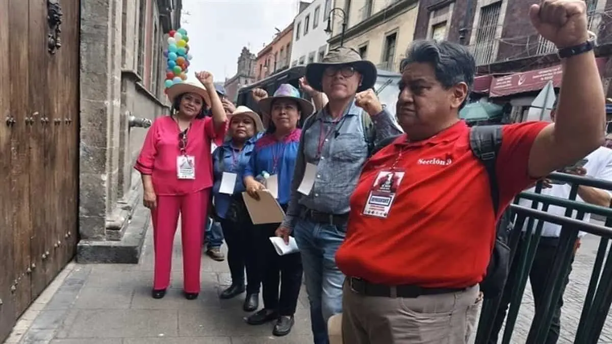 Ellos son los líderes del movimiento magisterial en contra de la reforma a la Ley del Issste