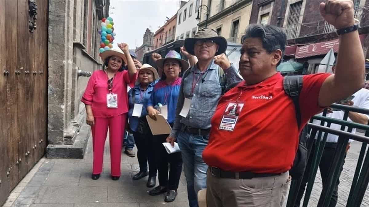 Ellos son los líderes del movimiento magisterial en contra de la reforma a la Ley del Issste