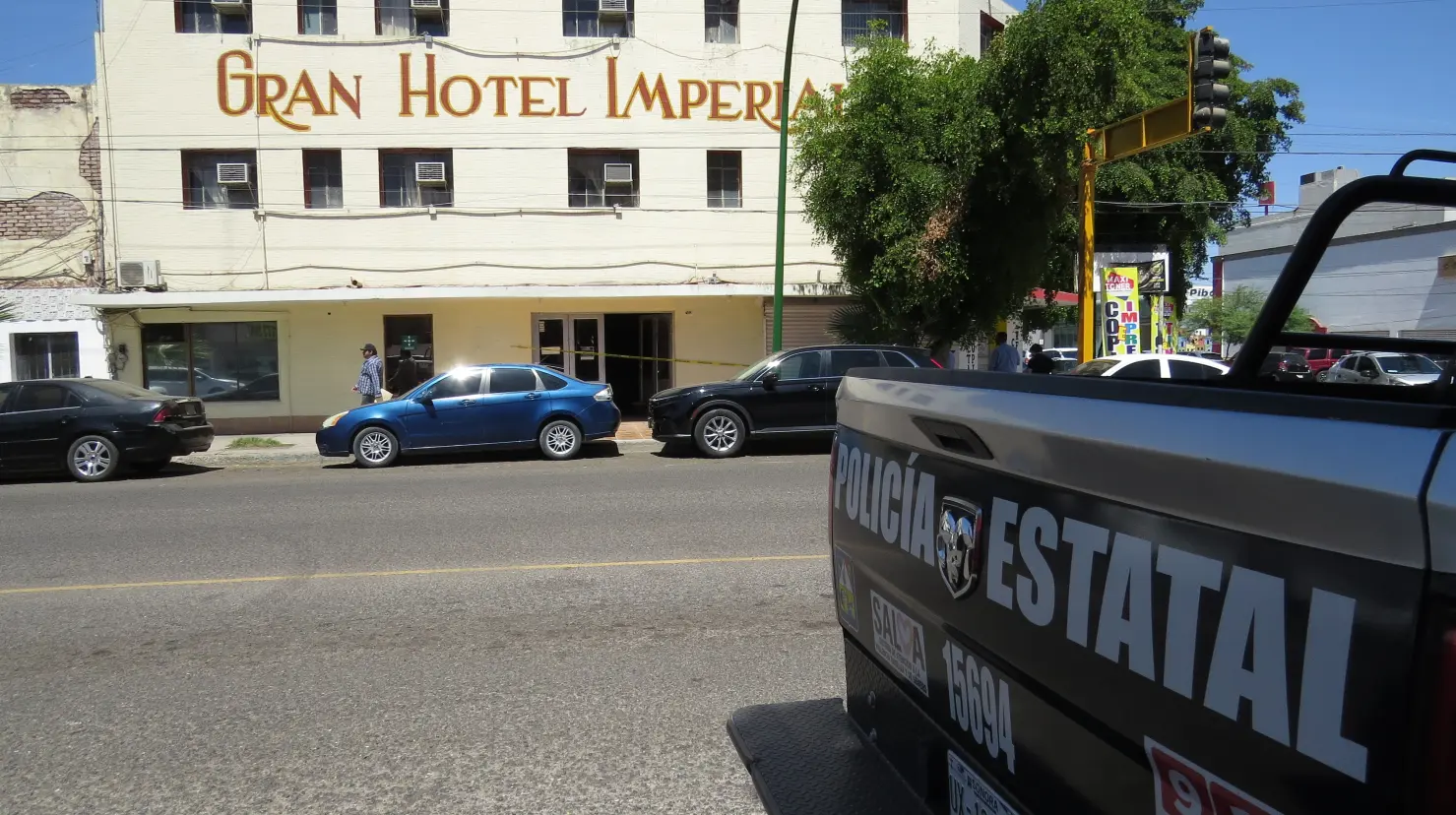 Hallan sin vida a velador de hotel en el Centro de Ciudad Obregón