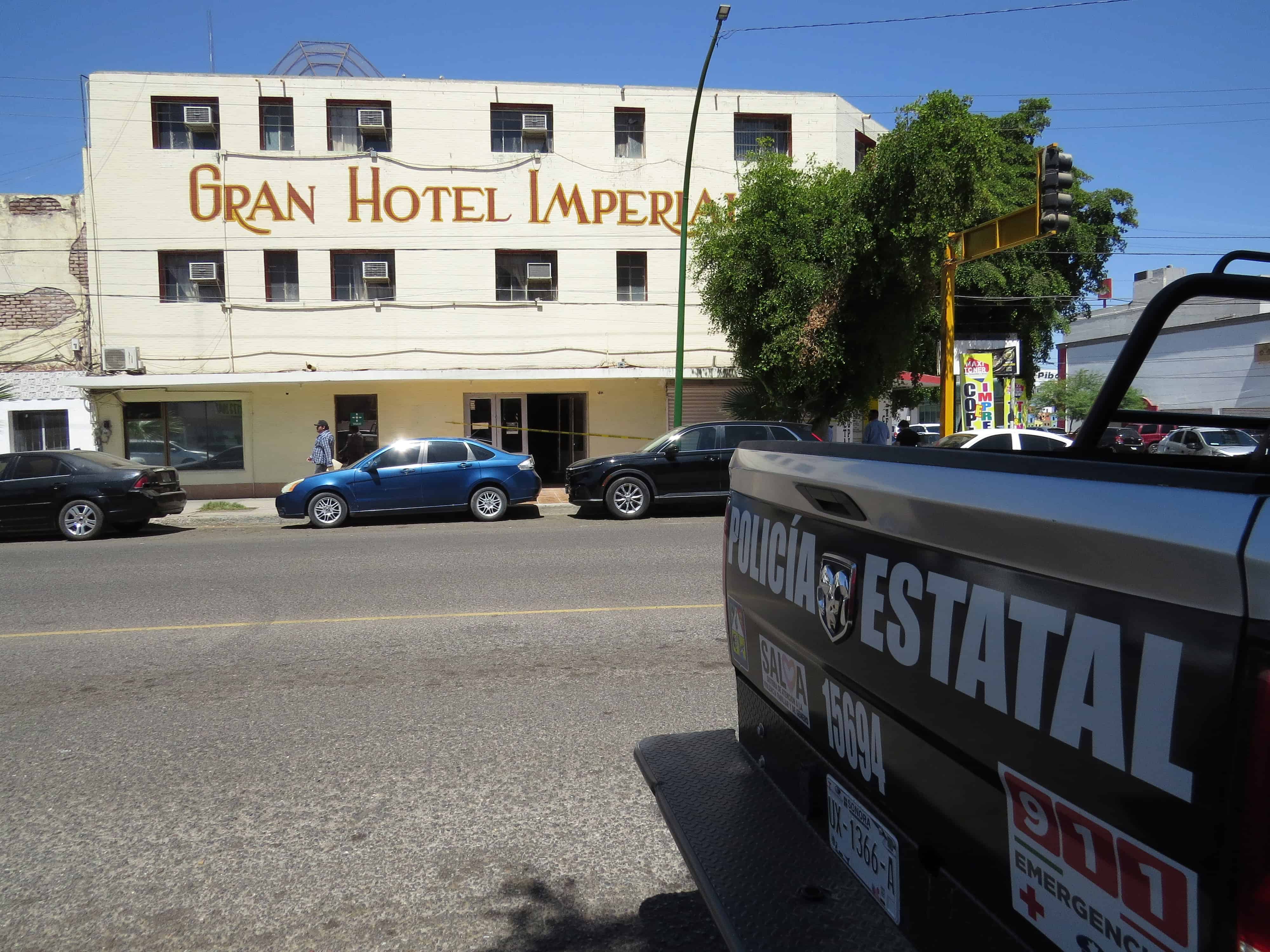Hallan sin vida a velador de hotel en el Centro de Ciudad Obregón