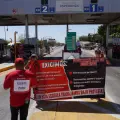 Maestros toman casetas del sur de Sonora