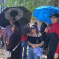 Magisterio se manifestó frente al Aeropuerto Internacional de Hermosillo
