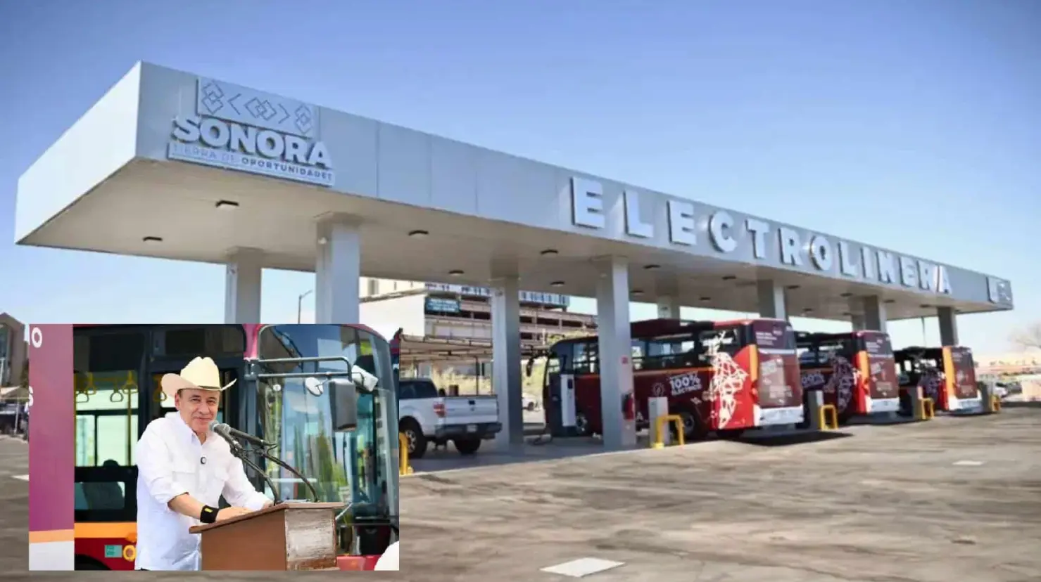 ¿Qué es una electrolinera y en qué ciudad de Sonora se inauguró la primera pública?