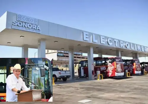 ¿Qué es una electrolinera y en qué ciudad de Sonora se inauguró la primera pública?