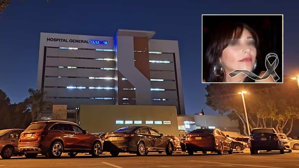 VIDEO | Sicario disfrazado de enfermero remata a mujer en Hospital General de Tijuana