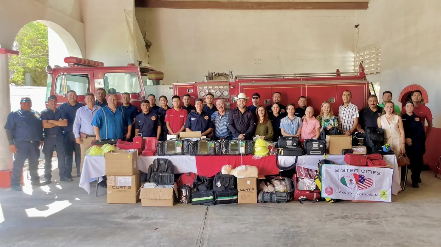 Equipa Scottsdale a Bomberos de Álamos