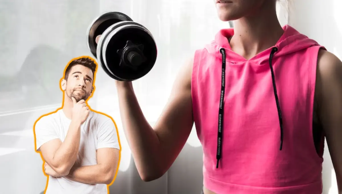 Expertos revelan los kilos debe tener tu mancuerna para a entrenar fuerza en casa. Foto: Original