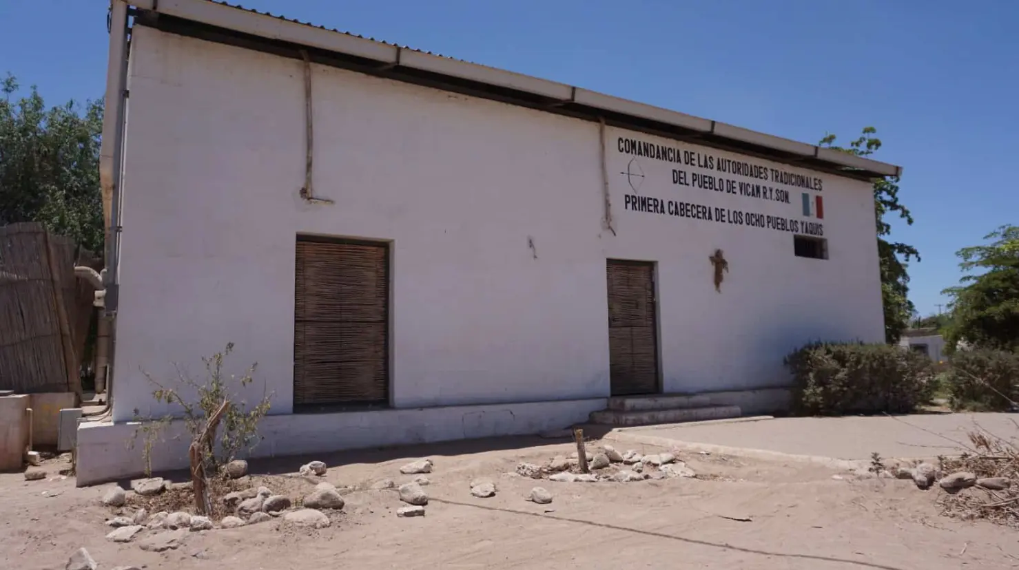 Autoridades de Vícam Pueblo descartan conflictos al interior de la etnia