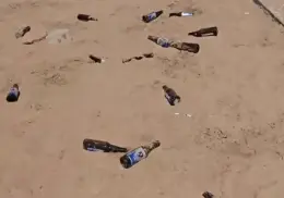 Ensucian el Malecón de Huatabampito