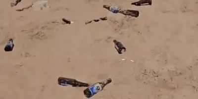 Ensucian el Malecón de Huatabampito