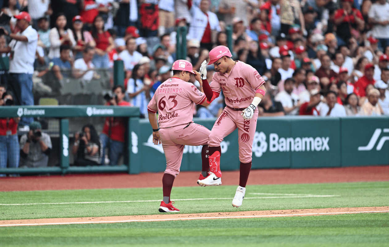 LMB: Diablos Rojos apalean a Tigres de Quintana Roo 17-1 y empatan la serie en CDMX