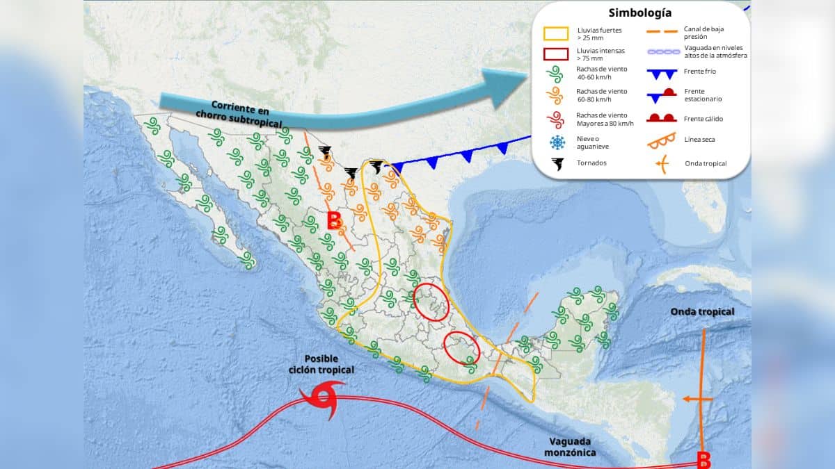 Así estará el clima en Sonora del lunes 26 al jueves 29 de mayo, según el SMN ¿Lloverá o hará calor?