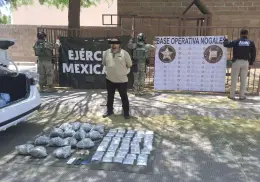 Capturan en Nogales a sujeto con auto robado y droga