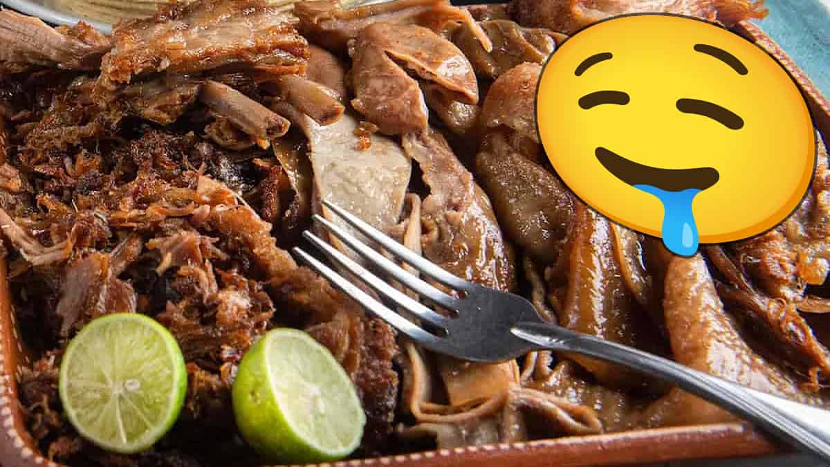 ¿Carnitas? Esta parte nadie la quiere y es excelente para producir colágeno y mantenerte joven