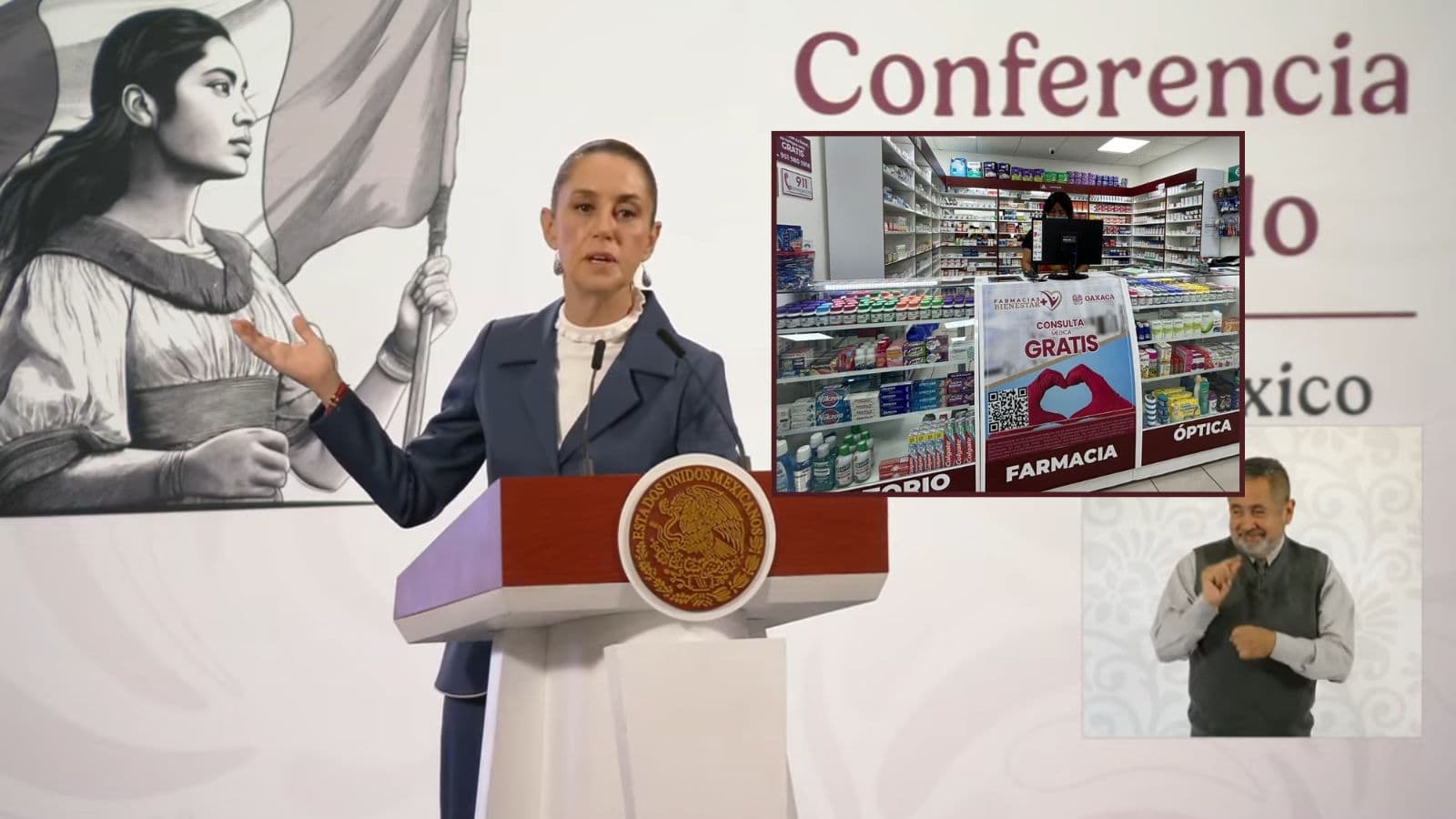 Sheinbaum anuncia 15 mil Farmacias del Bienestar y cuándo será la fecha de apertura