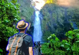 Conoce el Pueblo Mágico con una de las cascadas más altas de México | VIDEO