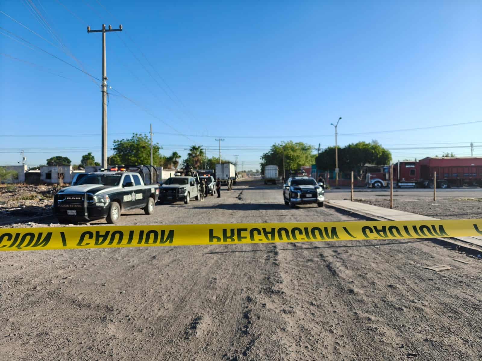 Hallan a un joven asesinado en la Santa Fe, al noreste de Ciudad Obregón