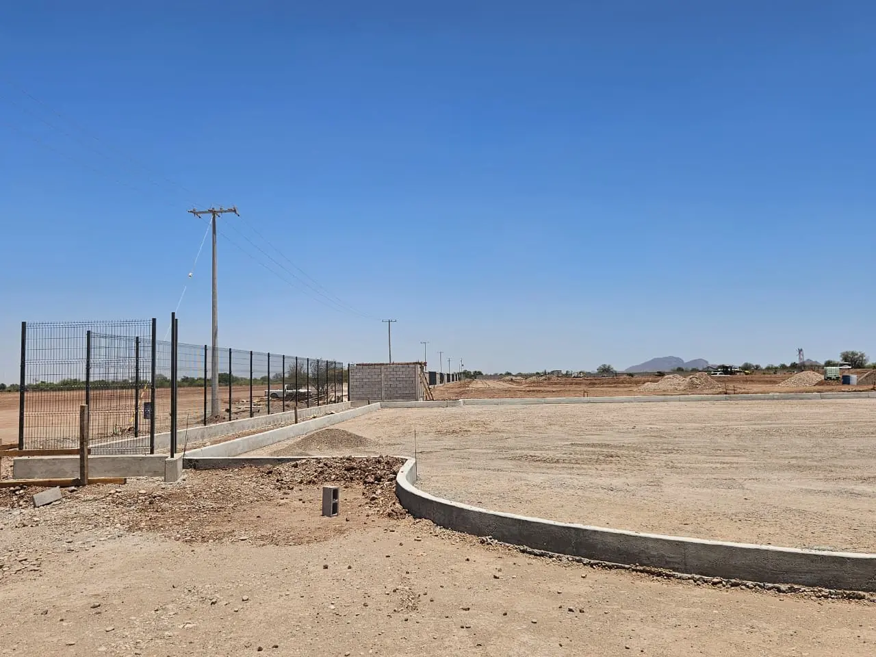 Avanza 40% obra del Parque Gratitud en Ciudad Obregón
