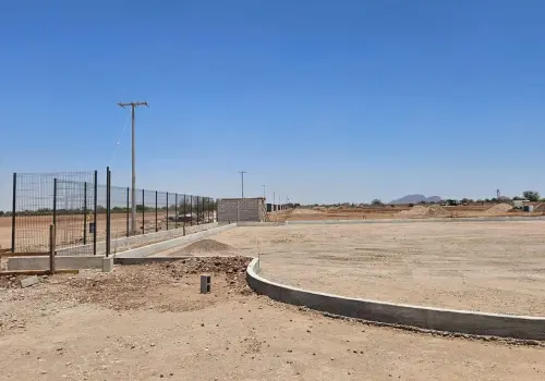 Avanza 40% obra del Parque Gratitud en Ciudad Obregón