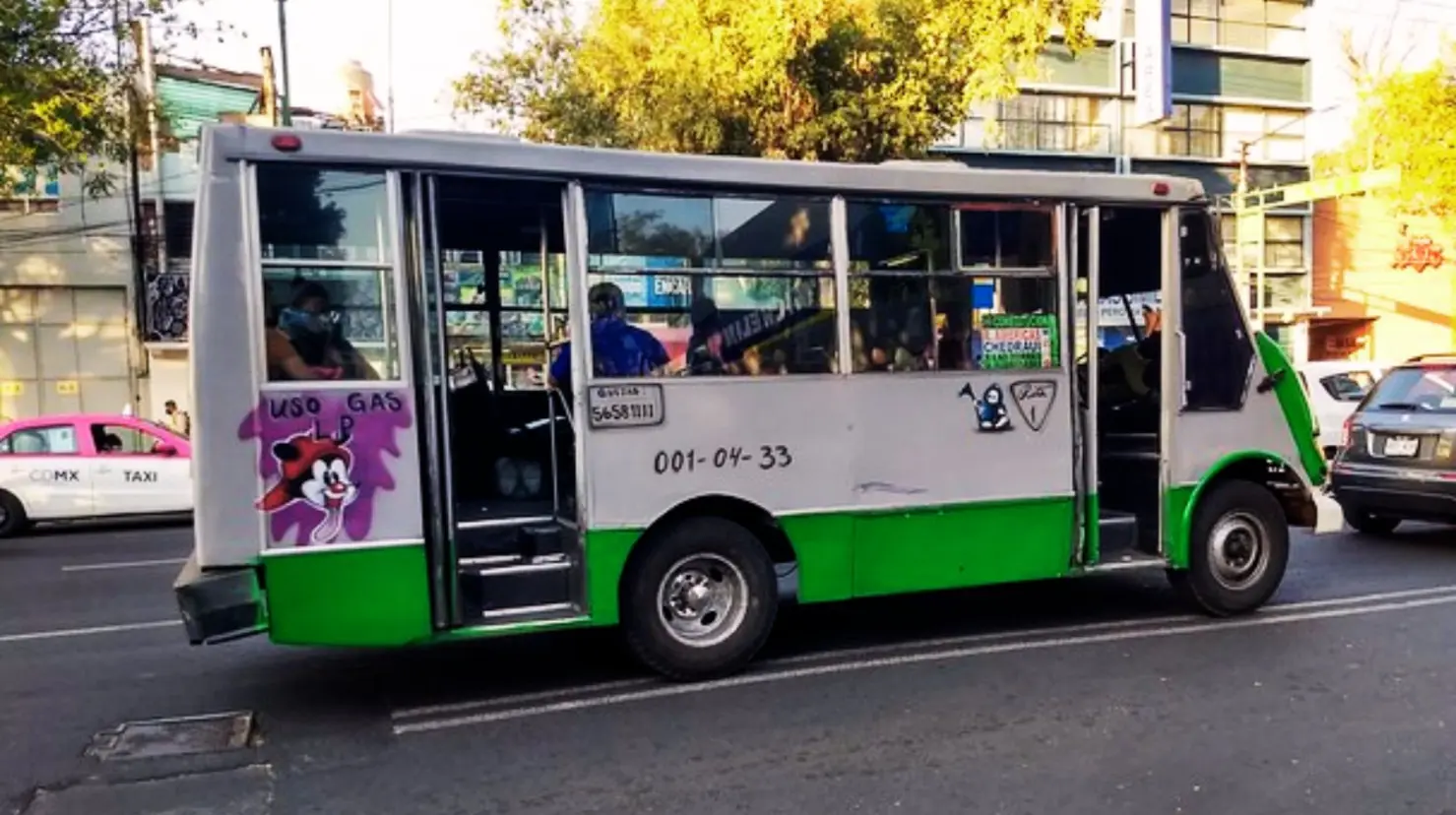 ¿Por qué algunas unidades de transporte público en la CDMX usan cilindros de gas?