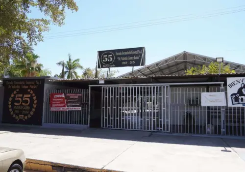 Retoman clases en Secundaria General 1 de Obregón
