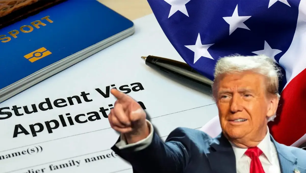 Trump ordena a las embajadas de EU suspender las entrevistas para visa estudiantil. Foto: Original