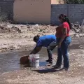 Exigen reparación de drenajes colapsados en la colonia Beltrones de Cajeme