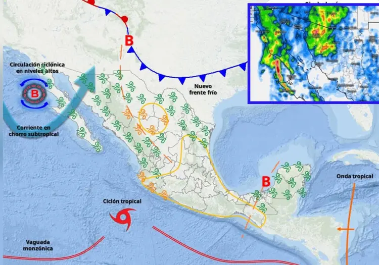 Clima en Sonora hoy 29 de mayo: Hay pronóstico de lluvias en la entidad