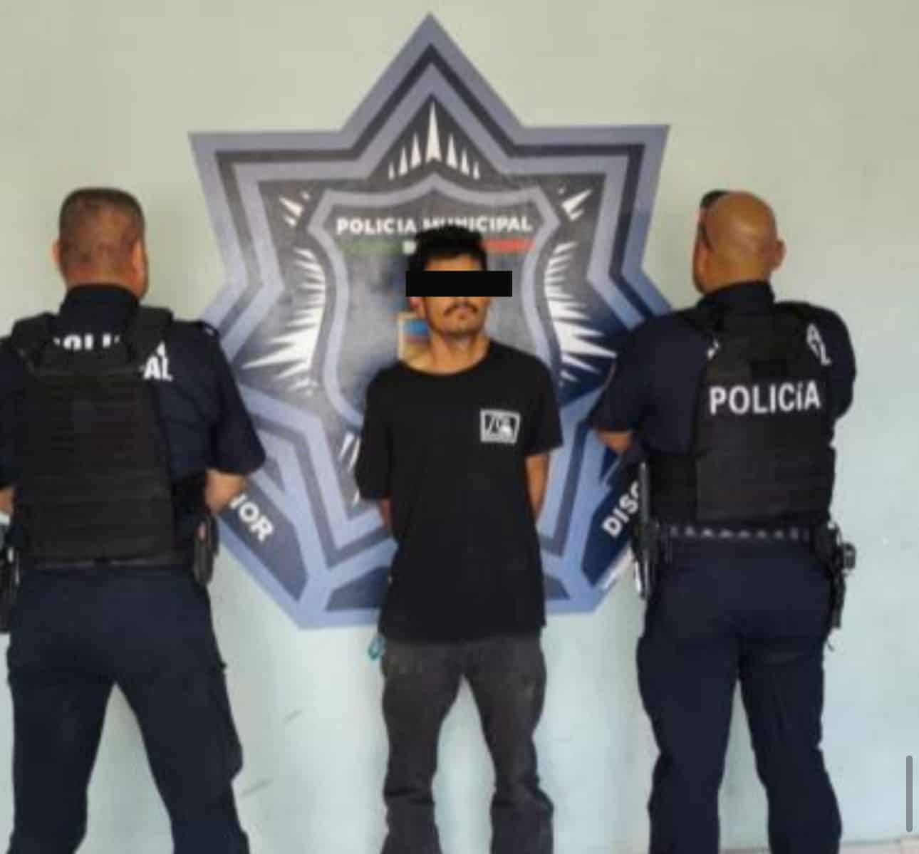 Lo encarcelan por dañarle la casa a su expareja, al sur de Ciudad Obregón