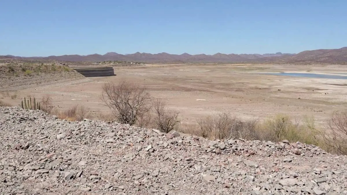 Presas en Sonora, secas