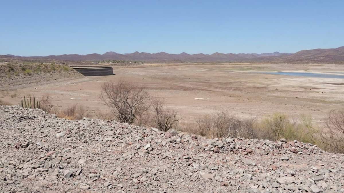 Presas en Sonora, secas