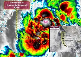 Se forma ciclón tropical "Alvin": ¿Cómo afectará a Sonora?
