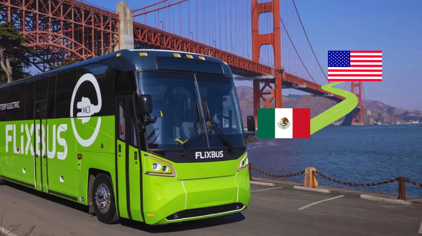 ¿Cuánto tiempo se hace en un Flixbus de la CDMX a Estados Unidos y cuánto cuesta?