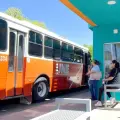 Hermosillo estrena paradas de autobús refrigeradas con energía solar