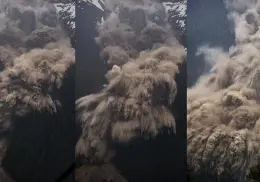 VIDEO | Cambio climático: Colapsa glaciar en Suiza y sepulta a un pueblo entero. Te mostramos el antes y el después
