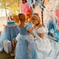 Como una princesa, Salomé celebra su cumpleaños soñado