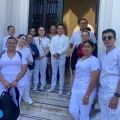 Sector salud manifiesta y exige sus derechos