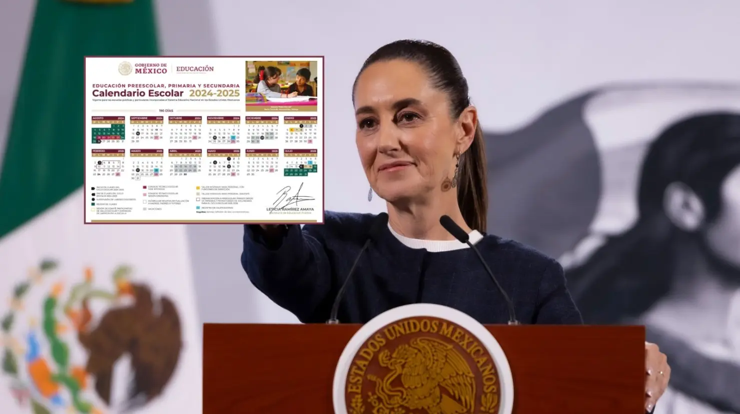 SEP reduce próximo ciclo escolar 2025-2026 tras acuerdo de Sheinbaum con la CNTE