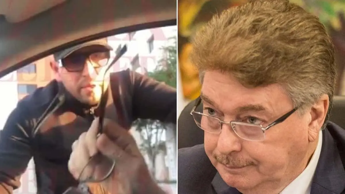 Filtran VIDEO de agresión a exgobernador panista de Baja California en su auto