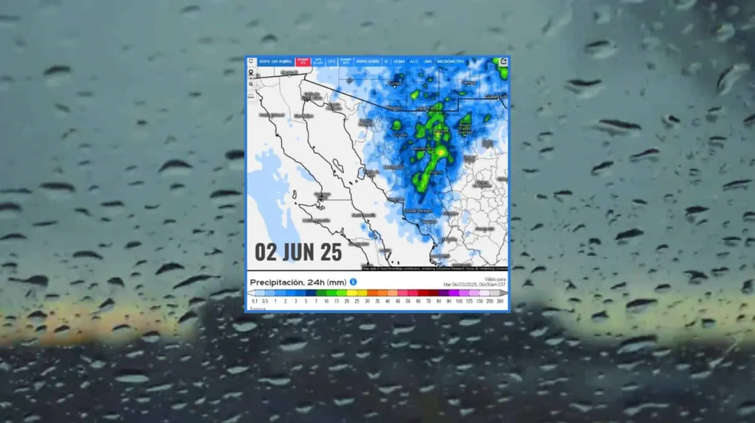 Clima en Hermosillo hoy 2 de junio; se mantiene pronóstico de lluvia para este lunes