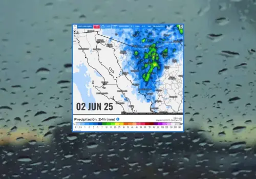 Clima en Hermosillo hoy 2 de junio; se mantiene pronóstico de lluvia para este lunes