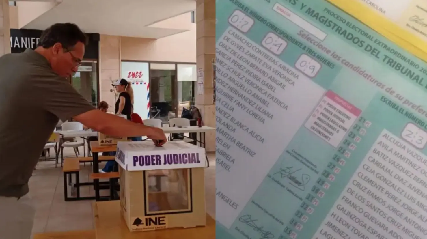 Denuncian supuestas boletas marcadas en Sinaloa durante jornada electoral del Poder Judicial | VIDEO