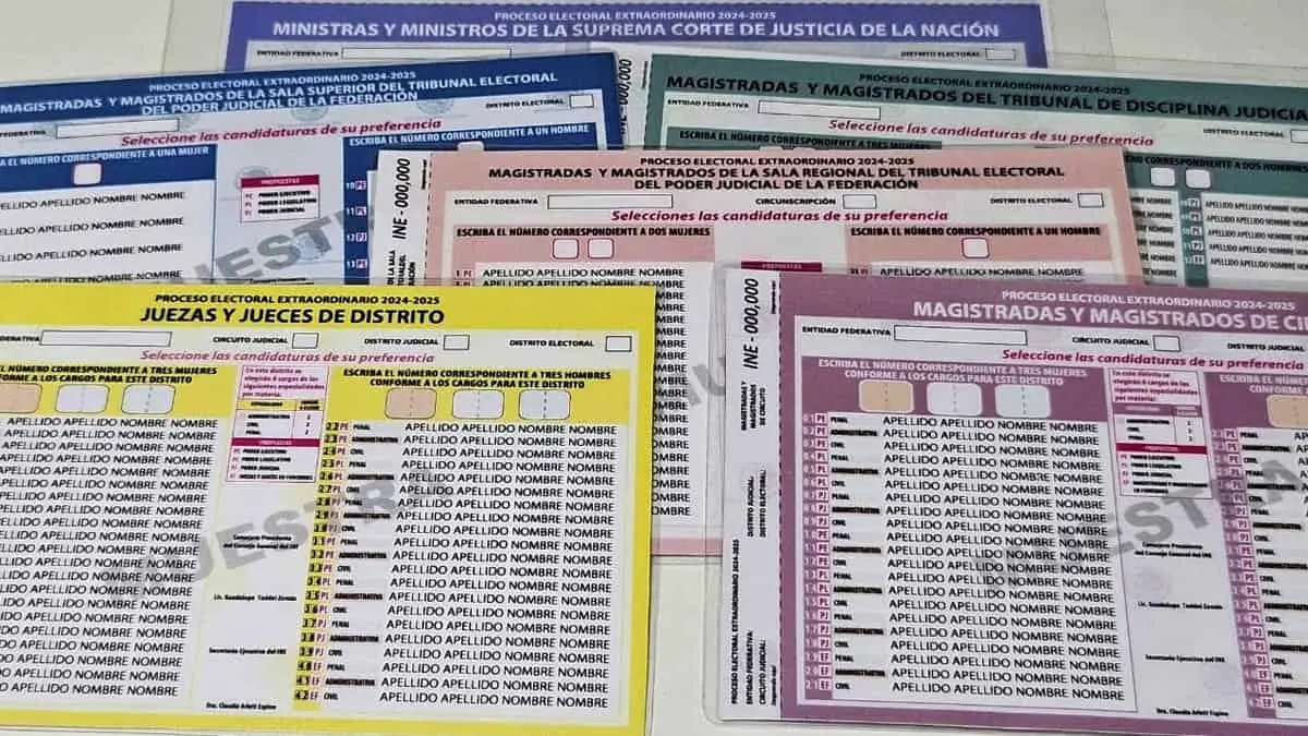 Hoy, la elección del Poder Judicial